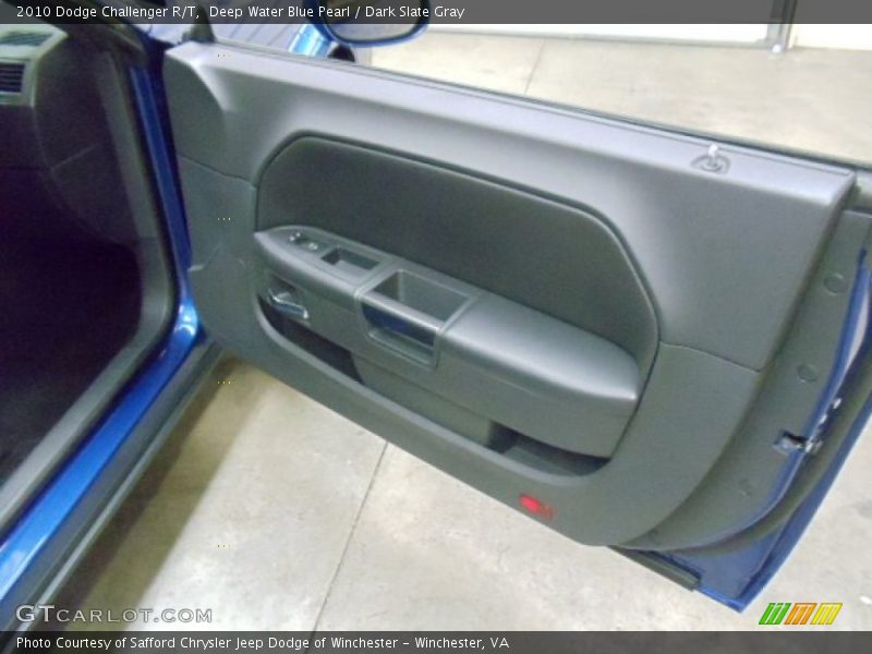 Deep Water Blue Pearl / Dark Slate Gray 2010 Dodge Challenger R/T