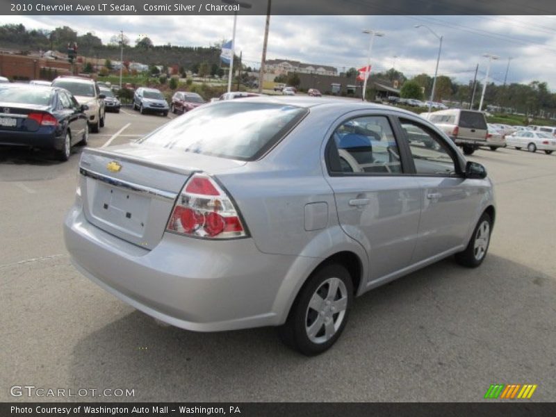 Cosmic Silver / Charcoal 2010 Chevrolet Aveo LT Sedan