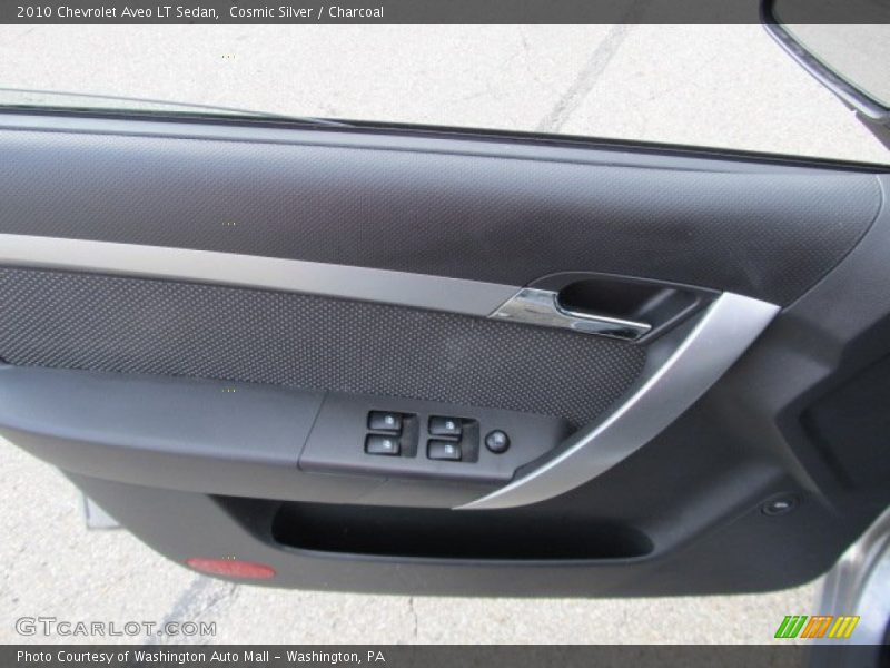 Cosmic Silver / Charcoal 2010 Chevrolet Aveo LT Sedan