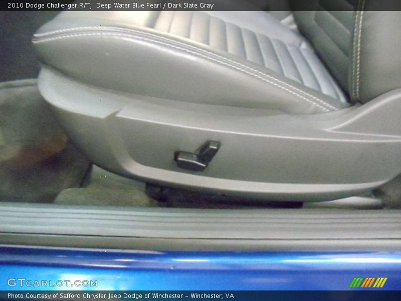 Deep Water Blue Pearl / Dark Slate Gray 2010 Dodge Challenger R/T