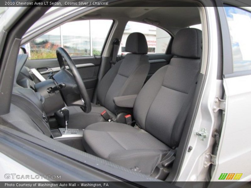 Cosmic Silver / Charcoal 2010 Chevrolet Aveo LT Sedan