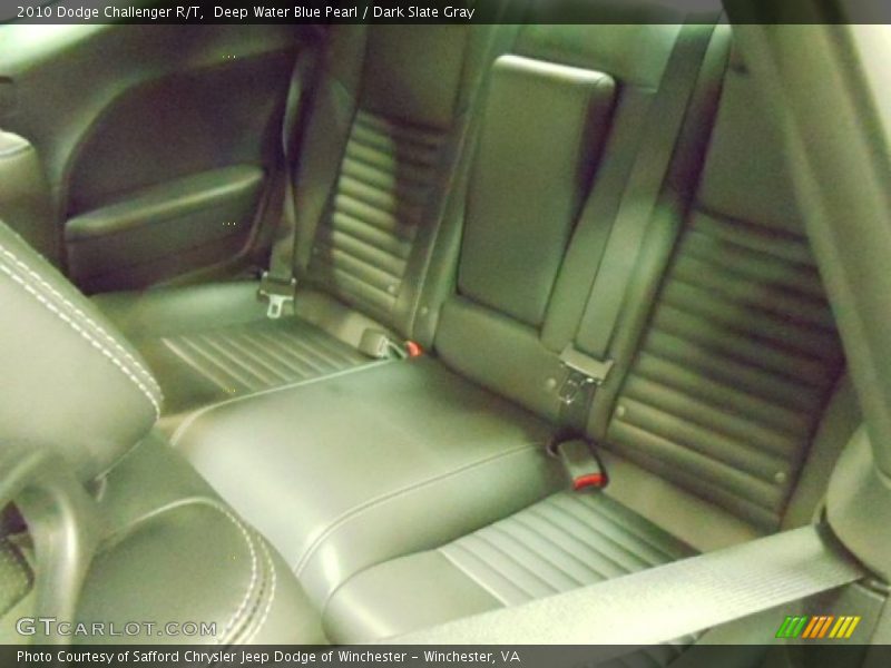 Deep Water Blue Pearl / Dark Slate Gray 2010 Dodge Challenger R/T