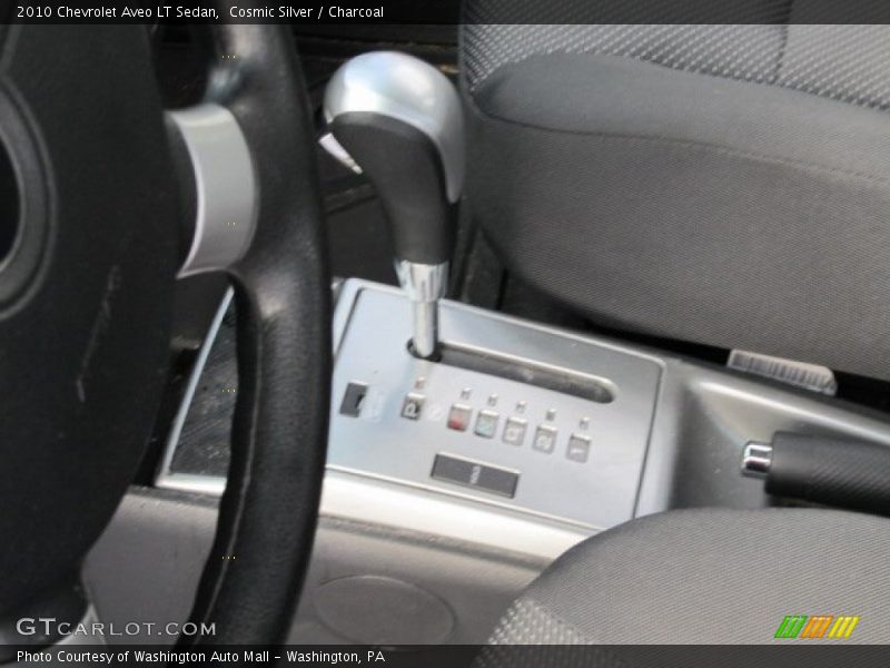 Cosmic Silver / Charcoal 2010 Chevrolet Aveo LT Sedan