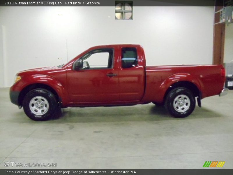  2010 Frontier XE King Cab Red Brick