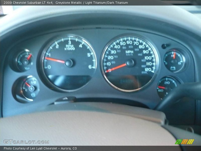 Greystone Metallic / Light Titanium/Dark Titanium 2009 Chevrolet Suburban LT 4x4