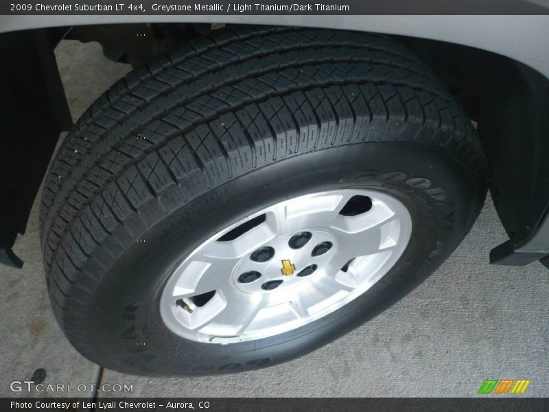 Greystone Metallic / Light Titanium/Dark Titanium 2009 Chevrolet Suburban LT 4x4