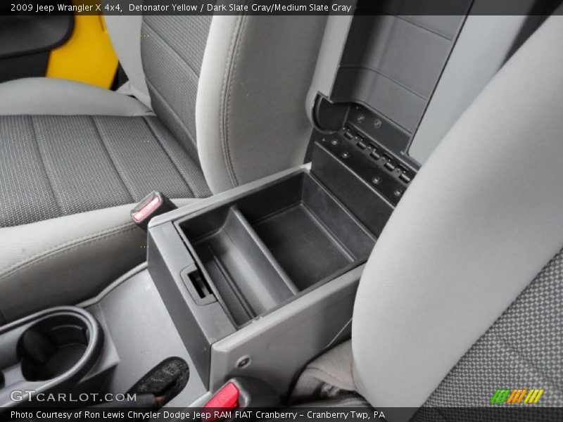 Detonator Yellow / Dark Slate Gray/Medium Slate Gray 2009 Jeep Wrangler X 4x4