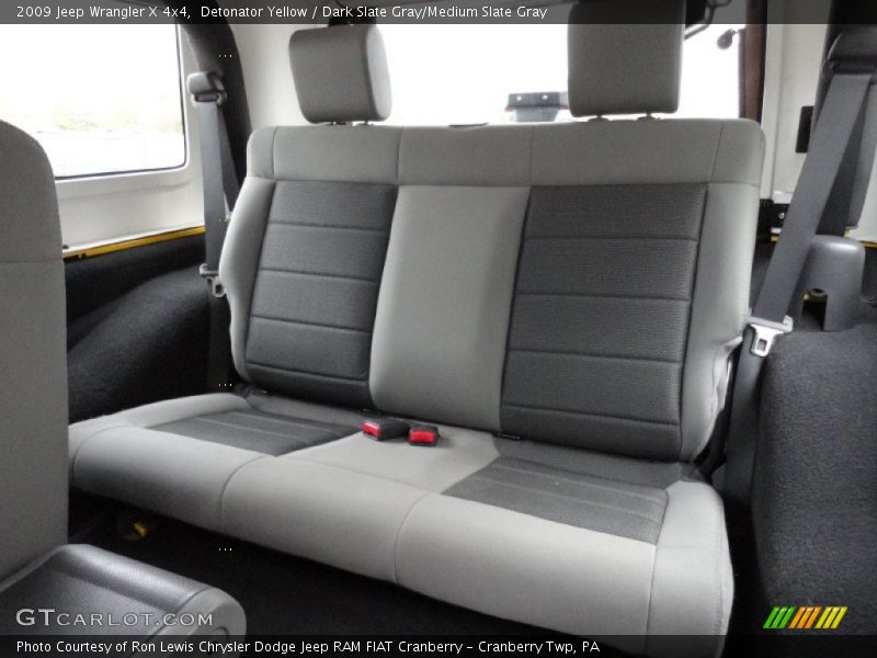 Detonator Yellow / Dark Slate Gray/Medium Slate Gray 2009 Jeep Wrangler X 4x4
