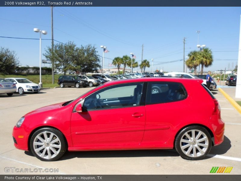 Tornado Red / Anthracite 2008 Volkswagen R32