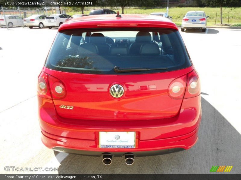 Tornado Red / Anthracite 2008 Volkswagen R32