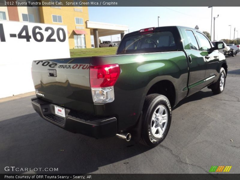 Spruce Green Mica / Graphite 2012 Toyota Tundra Double Cab