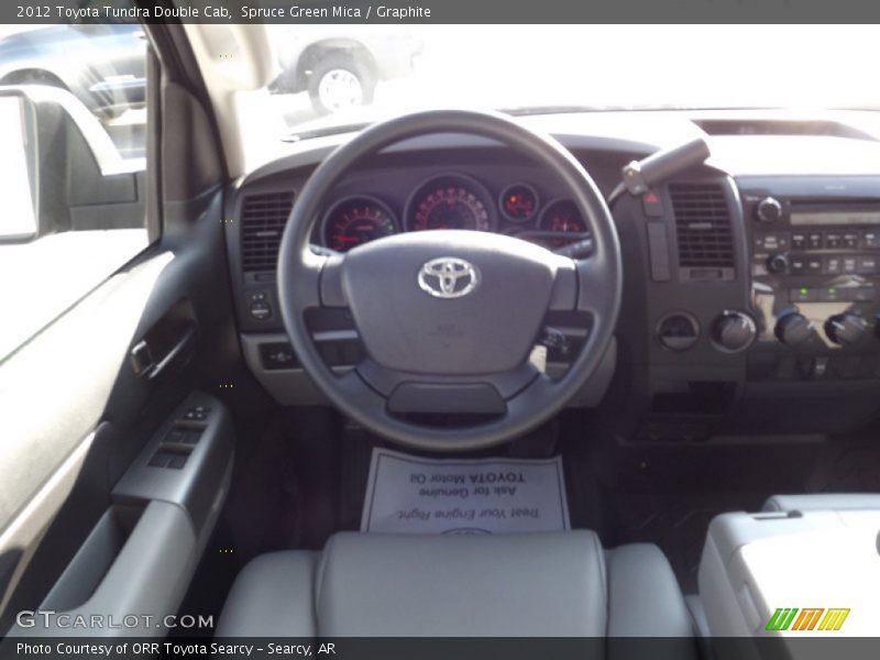 Spruce Green Mica / Graphite 2012 Toyota Tundra Double Cab