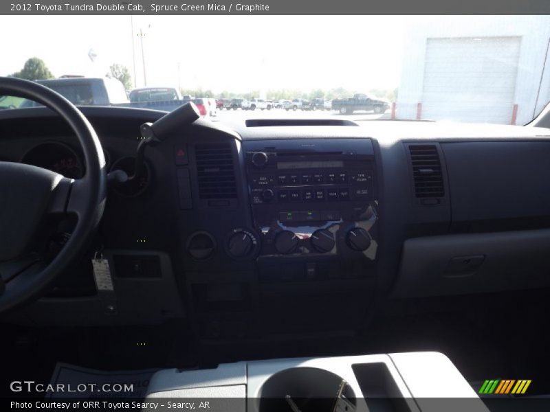 Spruce Green Mica / Graphite 2012 Toyota Tundra Double Cab