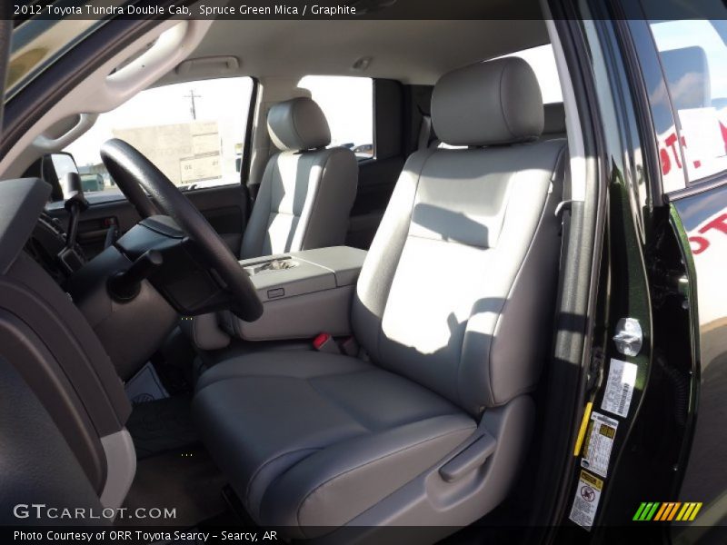 Spruce Green Mica / Graphite 2012 Toyota Tundra Double Cab