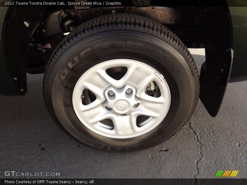 Spruce Green Mica / Graphite 2012 Toyota Tundra Double Cab