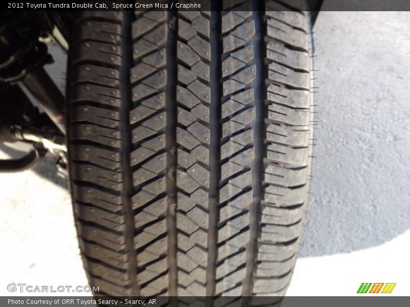 Spruce Green Mica / Graphite 2012 Toyota Tundra Double Cab