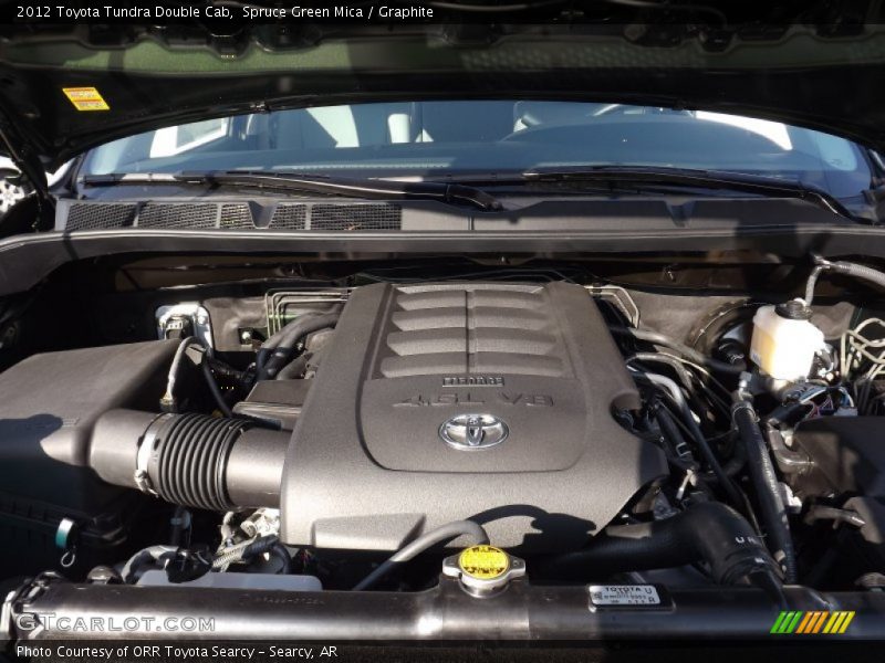 Spruce Green Mica / Graphite 2012 Toyota Tundra Double Cab