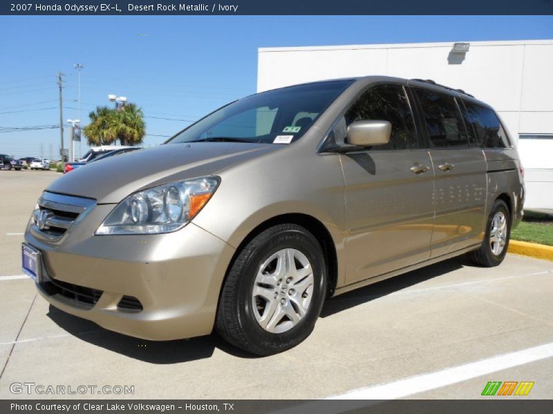 Desert Rock Metallic / Ivory 2007 Honda Odyssey EX-L