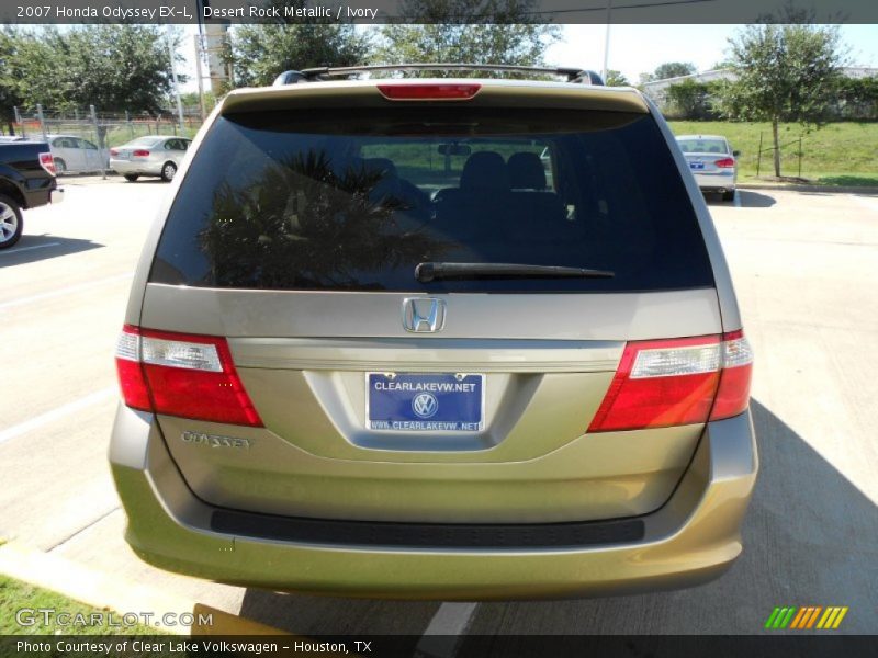 Desert Rock Metallic / Ivory 2007 Honda Odyssey EX-L