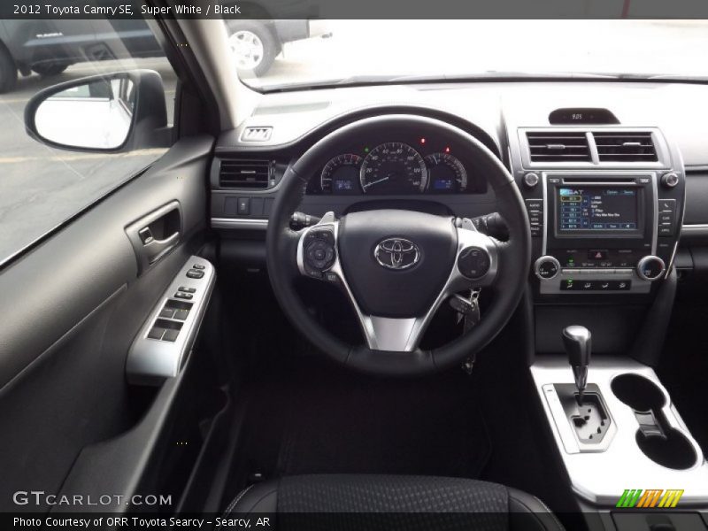 Dashboard of 2012 Camry SE