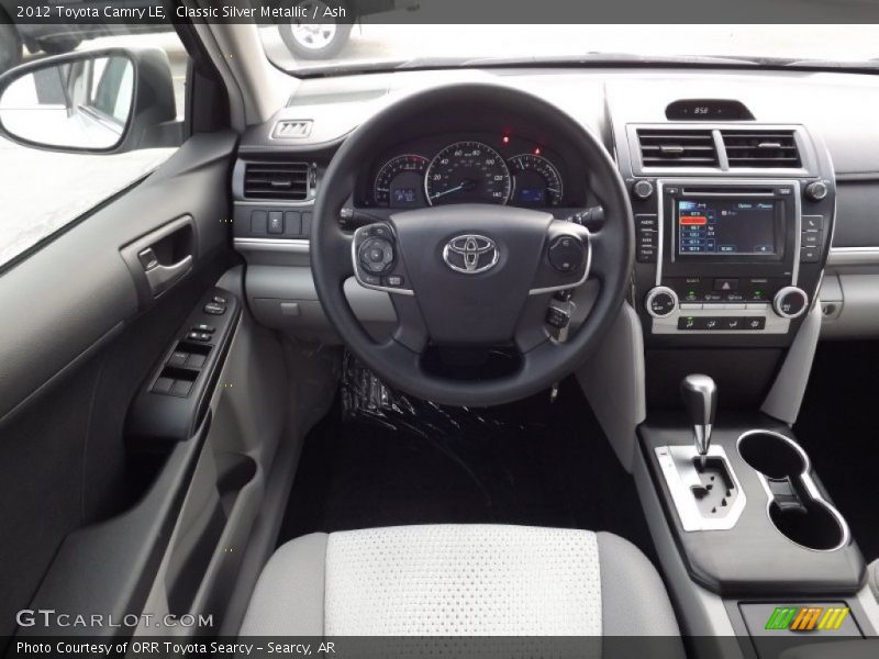 Classic Silver Metallic / Ash 2012 Toyota Camry LE