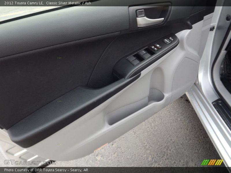 Classic Silver Metallic / Ash 2012 Toyota Camry LE