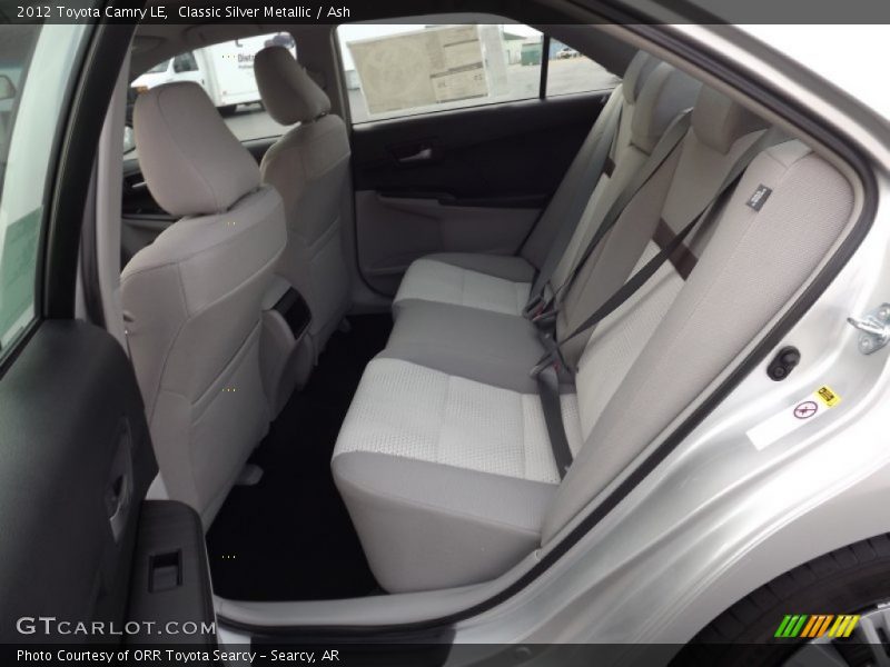 Classic Silver Metallic / Ash 2012 Toyota Camry LE