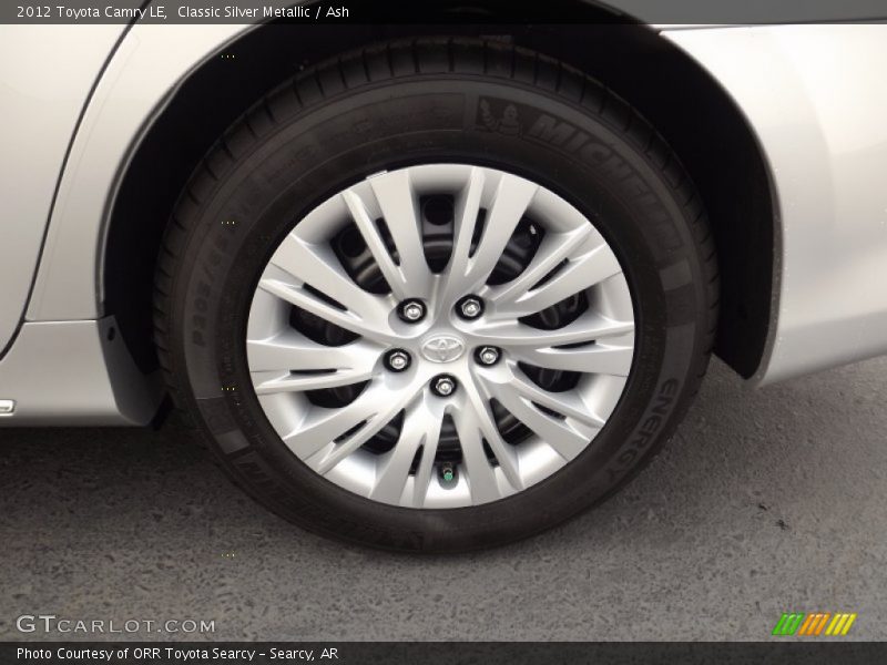 Classic Silver Metallic / Ash 2012 Toyota Camry LE