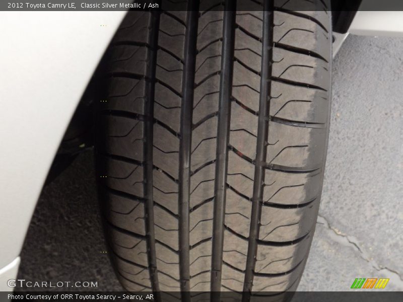 Classic Silver Metallic / Ash 2012 Toyota Camry LE
