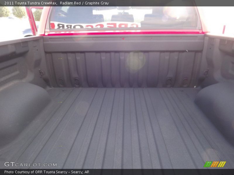Radiant Red / Graphite Gray 2011 Toyota Tundra CrewMax