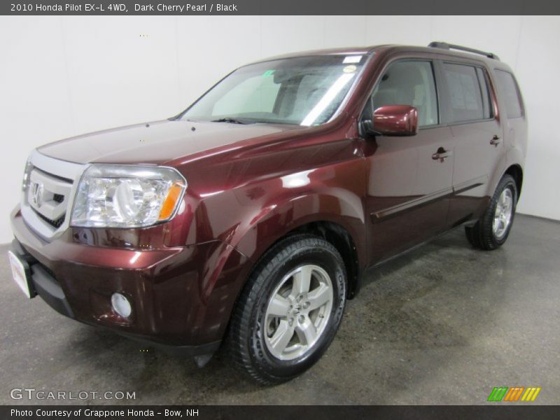 Dark Cherry Pearl / Black 2010 Honda Pilot EX-L 4WD