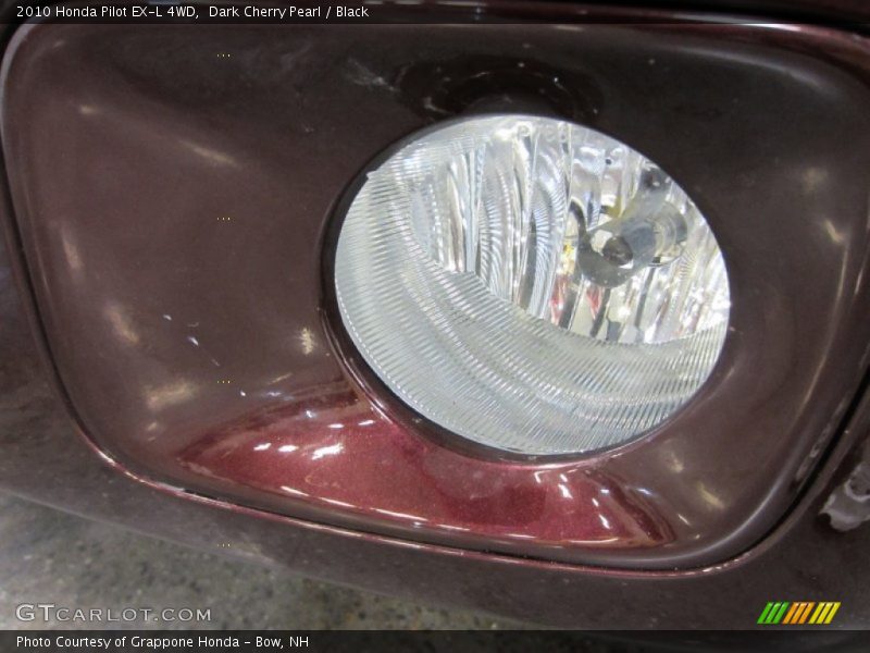 Dark Cherry Pearl / Black 2010 Honda Pilot EX-L 4WD