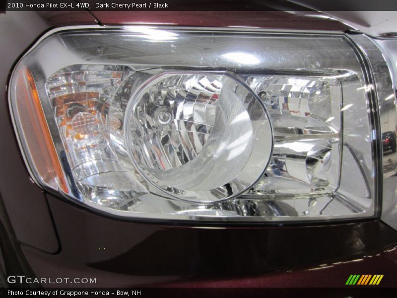 Dark Cherry Pearl / Black 2010 Honda Pilot EX-L 4WD