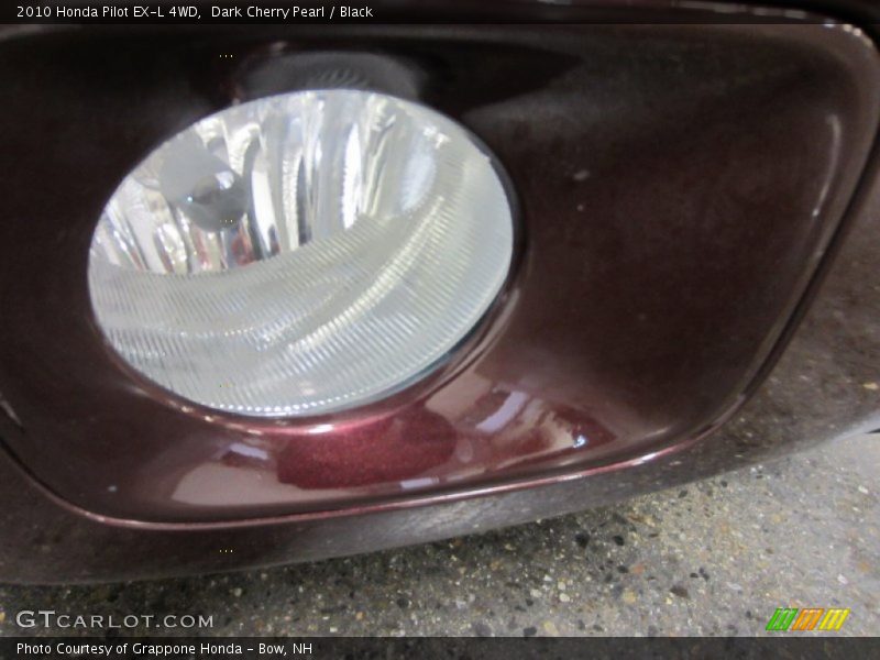 Dark Cherry Pearl / Black 2010 Honda Pilot EX-L 4WD