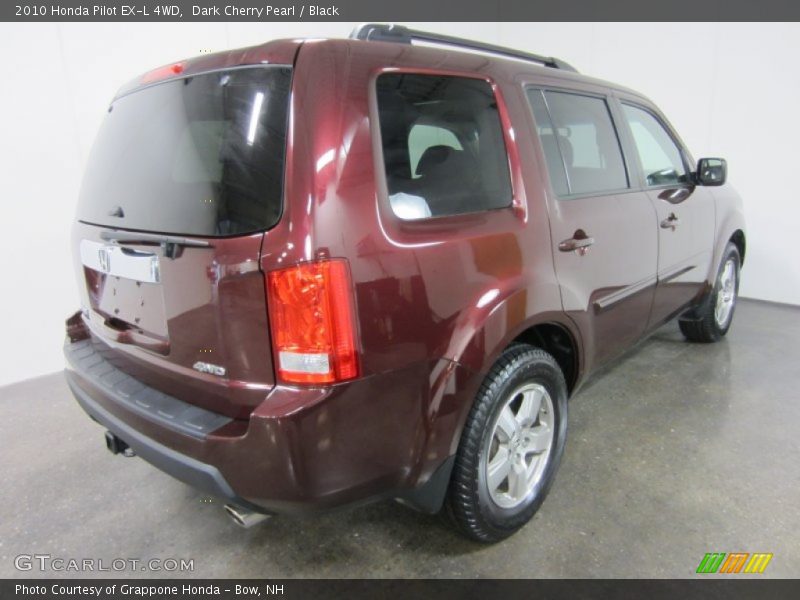 Dark Cherry Pearl / Black 2010 Honda Pilot EX-L 4WD