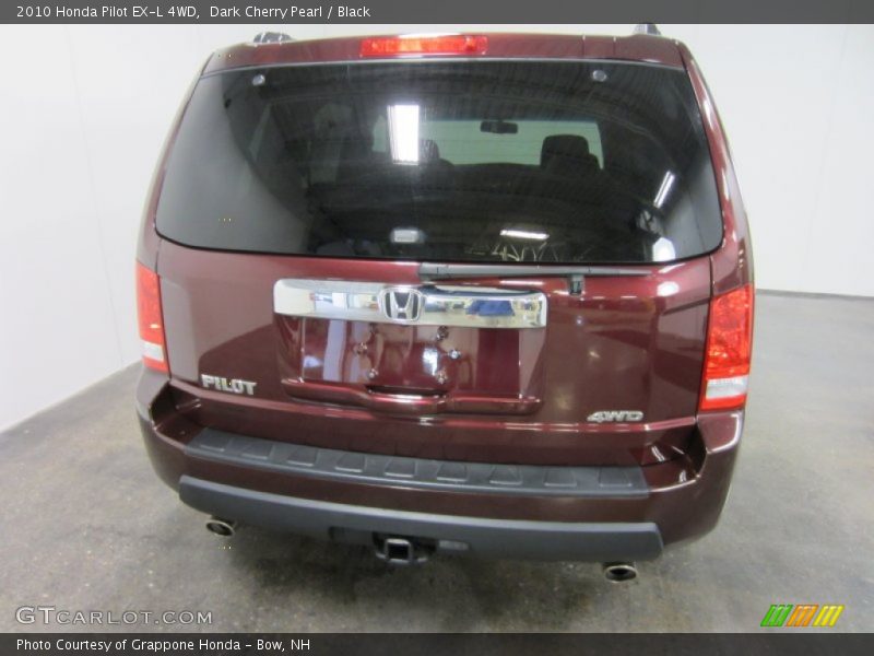 Dark Cherry Pearl / Black 2010 Honda Pilot EX-L 4WD