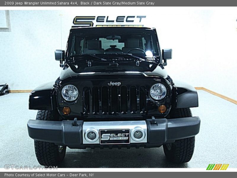 Black / Dark Slate Gray/Medium Slate Gray 2009 Jeep Wrangler Unlimited Sahara 4x4
