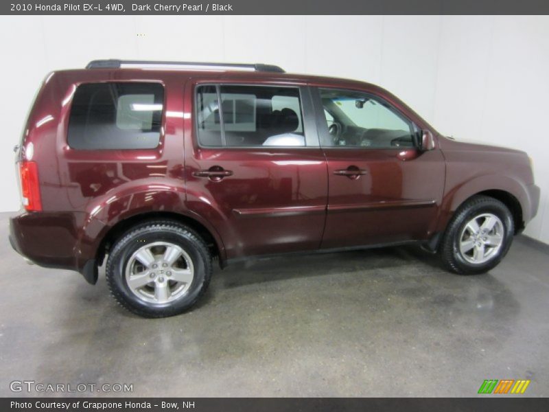 Dark Cherry Pearl / Black 2010 Honda Pilot EX-L 4WD