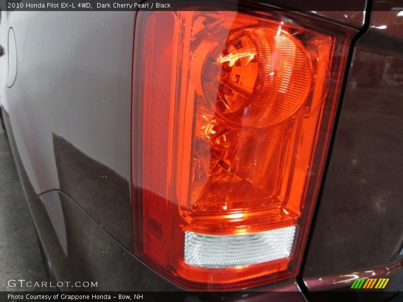 Dark Cherry Pearl / Black 2010 Honda Pilot EX-L 4WD