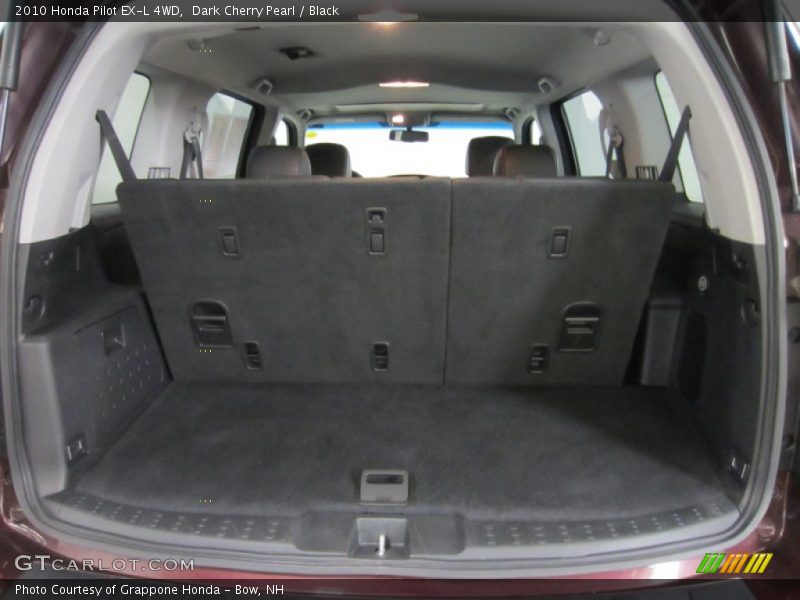 Dark Cherry Pearl / Black 2010 Honda Pilot EX-L 4WD