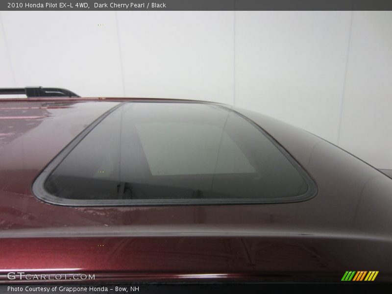 Dark Cherry Pearl / Black 2010 Honda Pilot EX-L 4WD