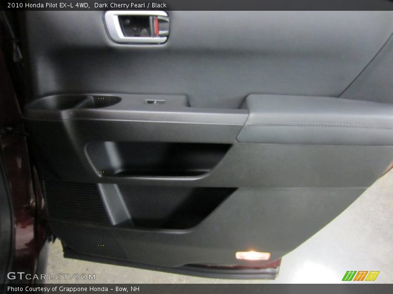 Dark Cherry Pearl / Black 2010 Honda Pilot EX-L 4WD