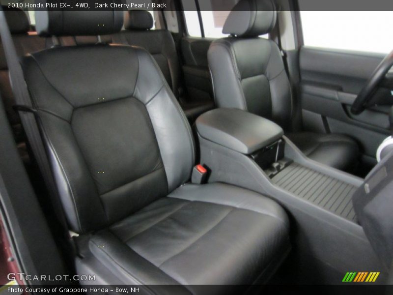 Dark Cherry Pearl / Black 2010 Honda Pilot EX-L 4WD