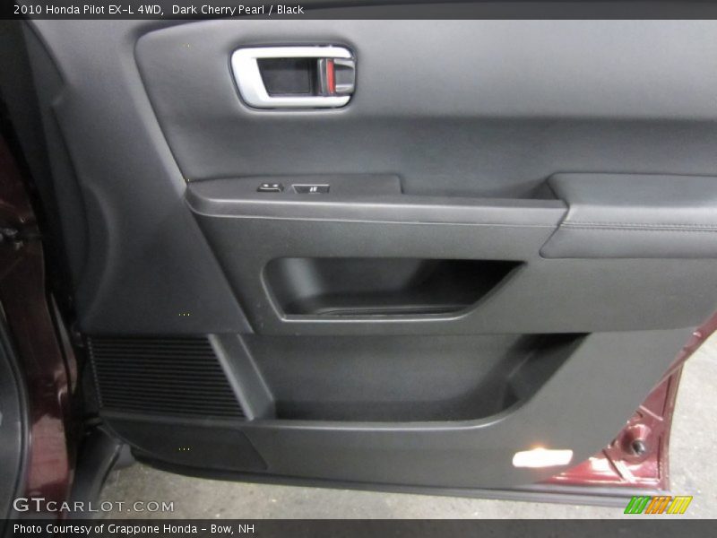 Dark Cherry Pearl / Black 2010 Honda Pilot EX-L 4WD