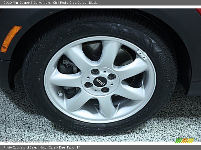 Chili Red / Grey/Carbon Black 2010 Mini Cooper S Convertible