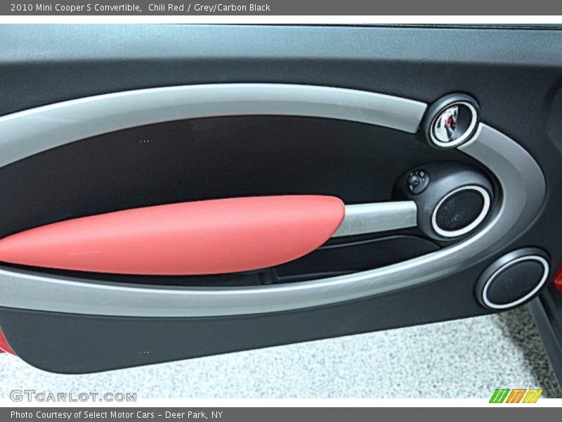 Chili Red / Grey/Carbon Black 2010 Mini Cooper S Convertible