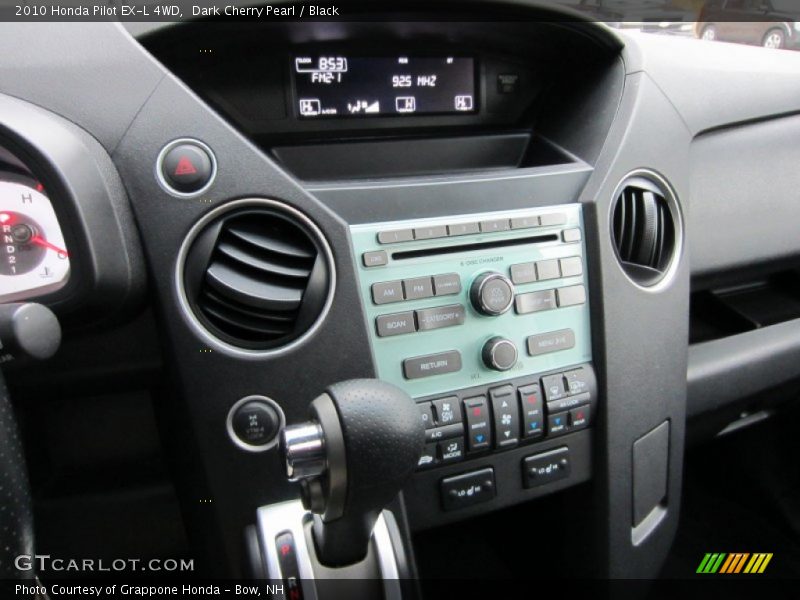 Dark Cherry Pearl / Black 2010 Honda Pilot EX-L 4WD