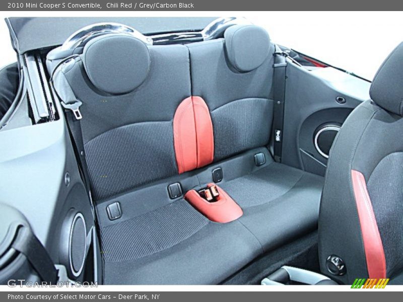 Chili Red / Grey/Carbon Black 2010 Mini Cooper S Convertible