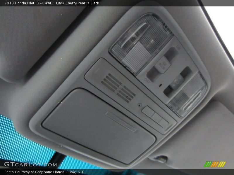 Dark Cherry Pearl / Black 2010 Honda Pilot EX-L 4WD