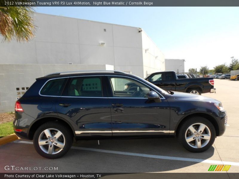 Night Blue Metallic / Cornsilk Beige 2012 Volkswagen Touareg VR6 FSI Lux 4XMotion